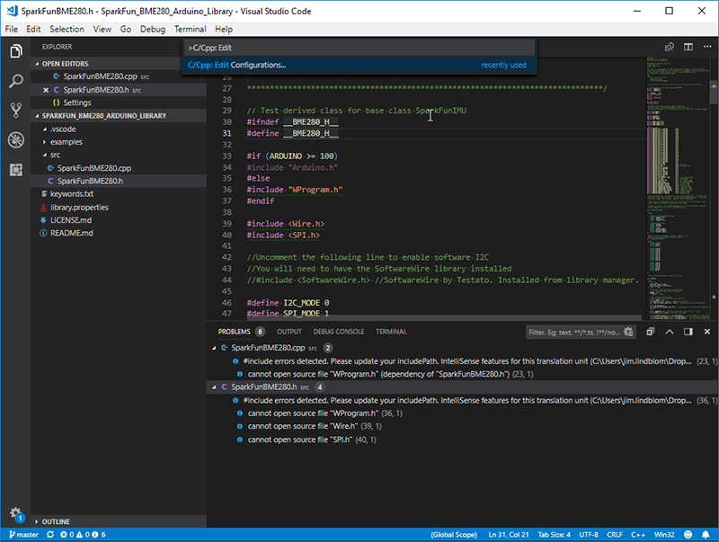 press enter when the correct setting is highlighted